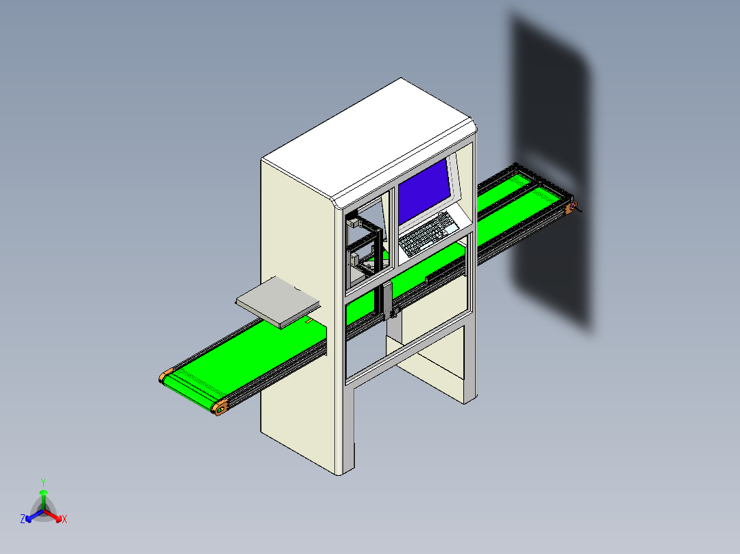 视觉检测正等轴测图