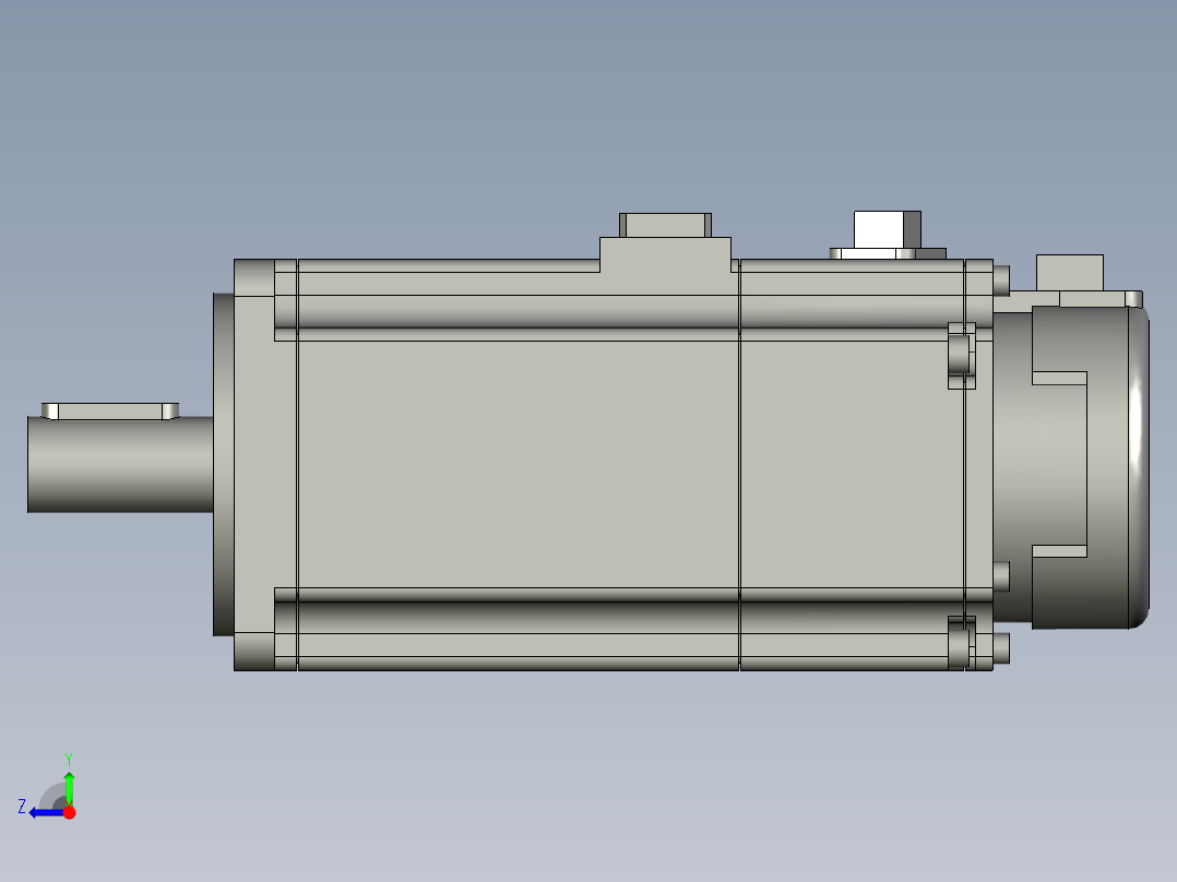 1Omron伺服电机R88M_1M40030T_BS2右视图
