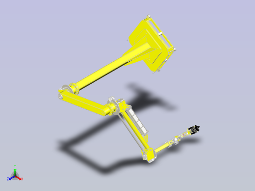 10kg轴类搬运助力臂正等轴测缩略图