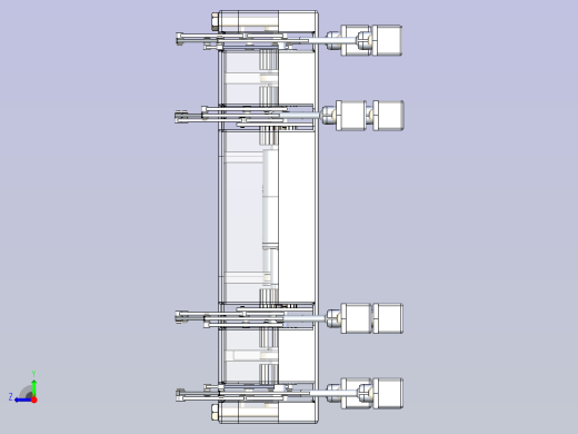 蜘蛛机器人3D右视缩略图