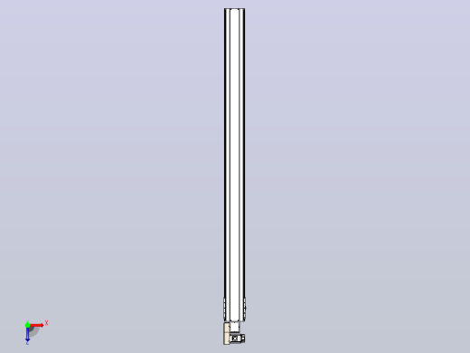 皮带直线轴半封闭可选导轨TPA-HNB-220D-176-L2950-ML-C-P1K-N3俯视缩略图