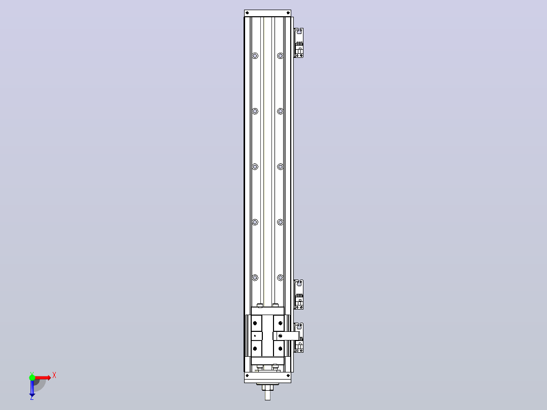 钢基模组TPA-KSR-8610C-640A1-M-H0S2俯视图