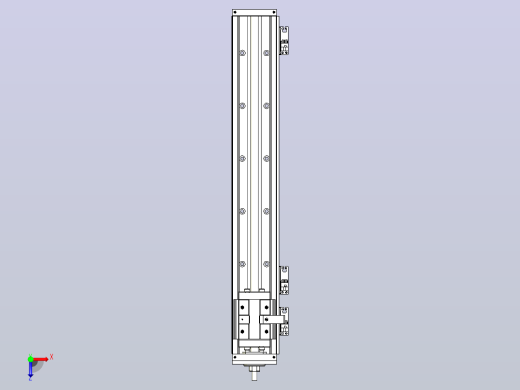 钢基模组TPA-KSR-8610C-640A1-M-H0S2俯视缩略图