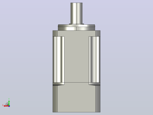 JTX60-L2 14-50-70-M4精密型JTX60直齿轮行星减速机后视缩略图
