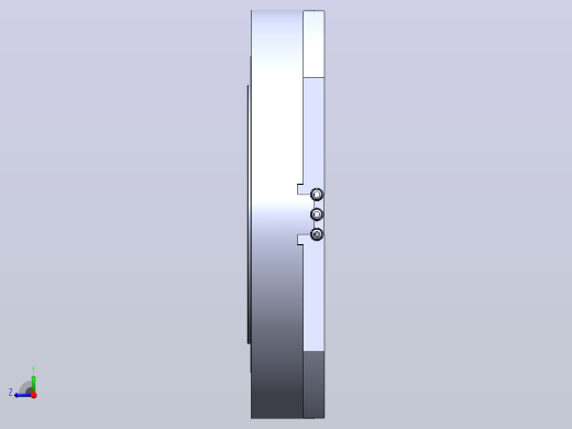 LDI-408077-a DD马达力矩电机右视缩略图