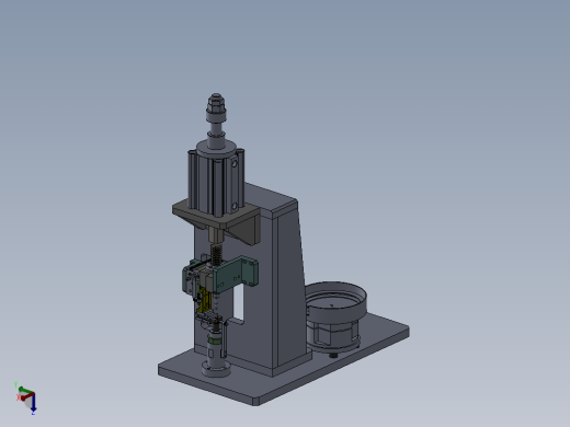 阀体挡圈自动装配工装sw18