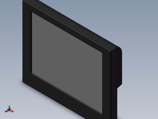 8.4”触摸显示屏外观设计