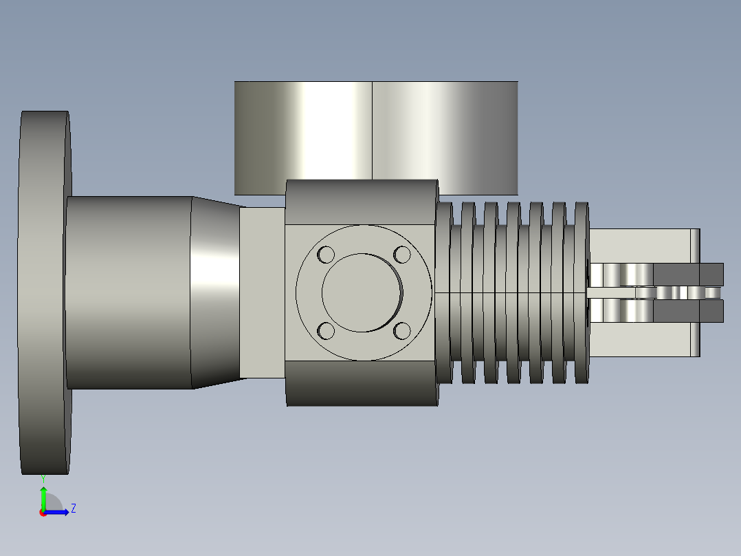 斯特林模型图纸-PDF和3d左视图