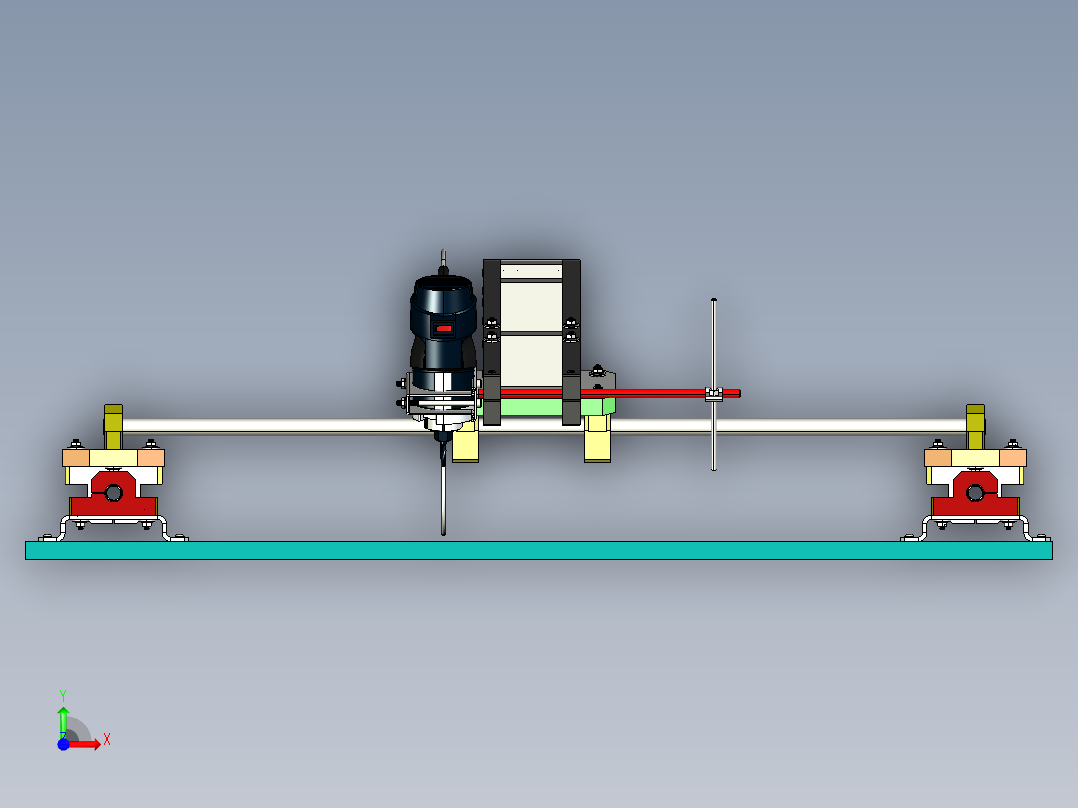 4_3D木质复制机前视图