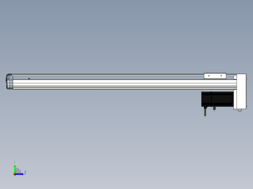 Toyo东佑达直线模组-ETH10-750-BM-200W+煞車左视缩略图