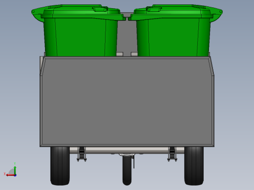 垃圾三轮车后视缩略图