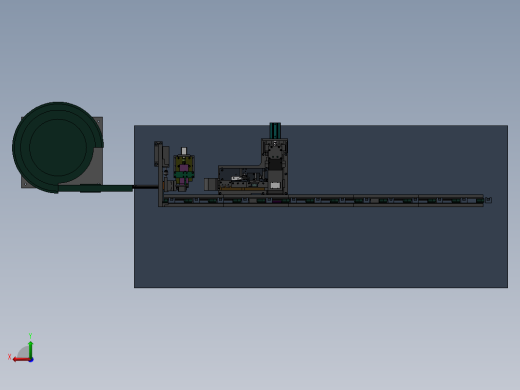 裁切机3D模型后视缩略图