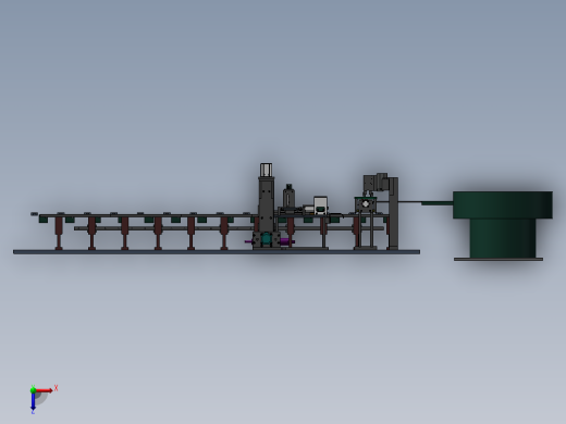 裁切机3D模型俯视缩略图