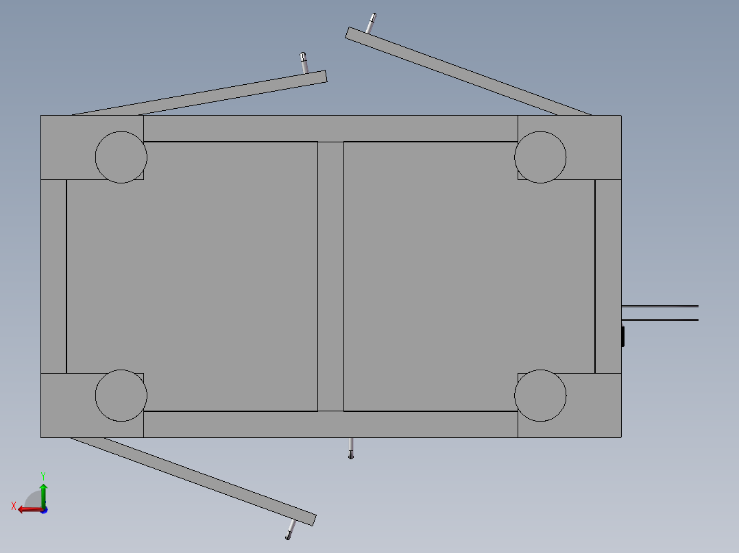 手机擦胶机后视图