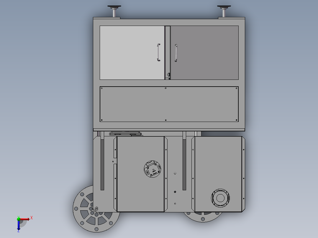 手机擦胶机俯视图