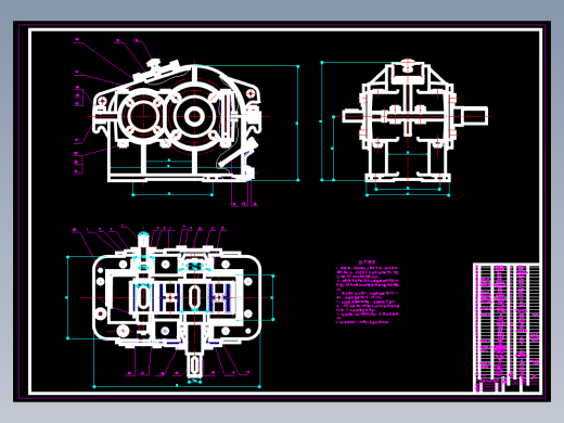 基于遗传算法的齿轮减速器模型优化设计含7张CAD图
