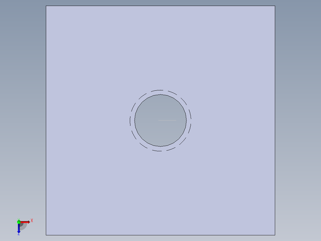 S15 齿轮座俯视图