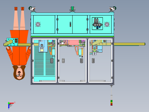 锂电池自动焊接机俯视缩略图