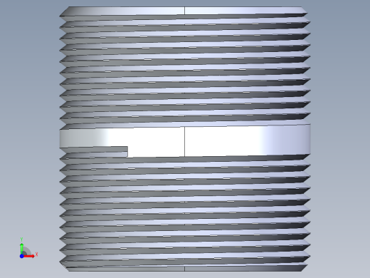 CPVC管件33-Sch80_Nipple_MPTxMPT_9861-214_1.5in x 2in前视缩略图