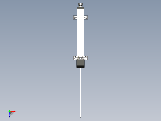 NOVOTECHNIK直线位移传感器TR TRS - 系列 - 带复位弹簧俯视缩略图