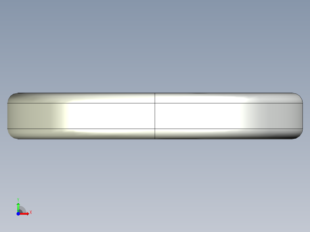 紧固件-STEP 0.3125 Split Washer前视图
