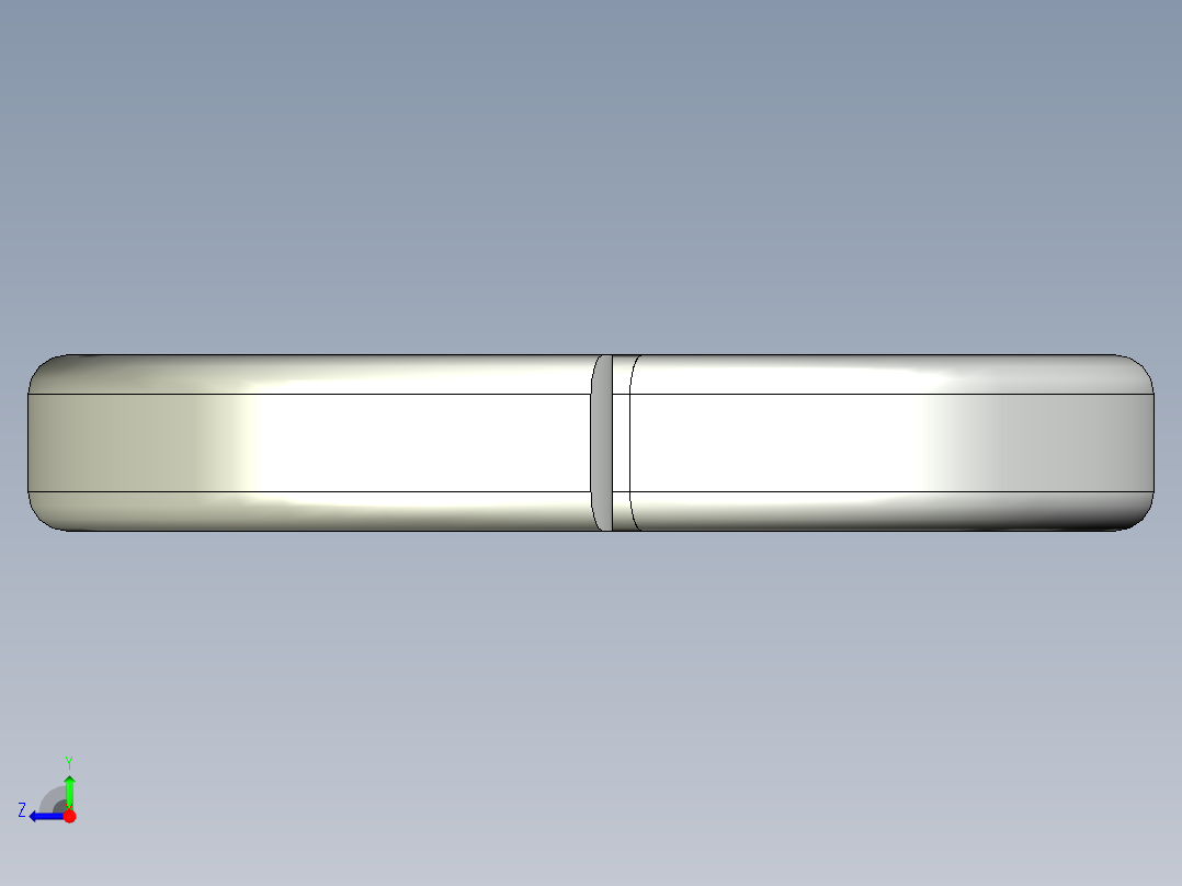 紧固件-STEP 0.3125 Split Washer右视图