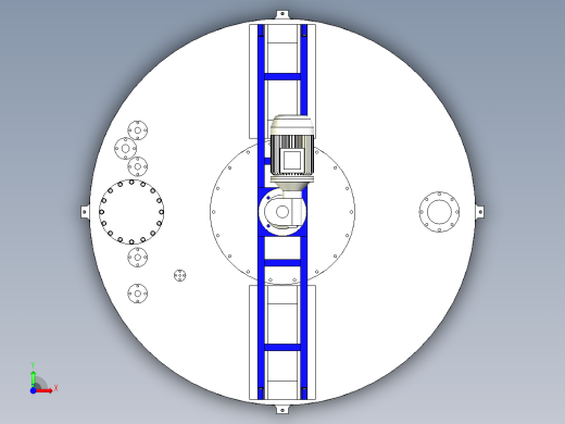 带电机搅拌罐前视缩略图