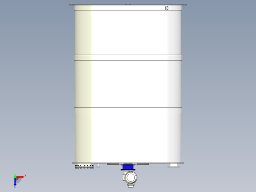 带电机搅拌罐俯视缩略图