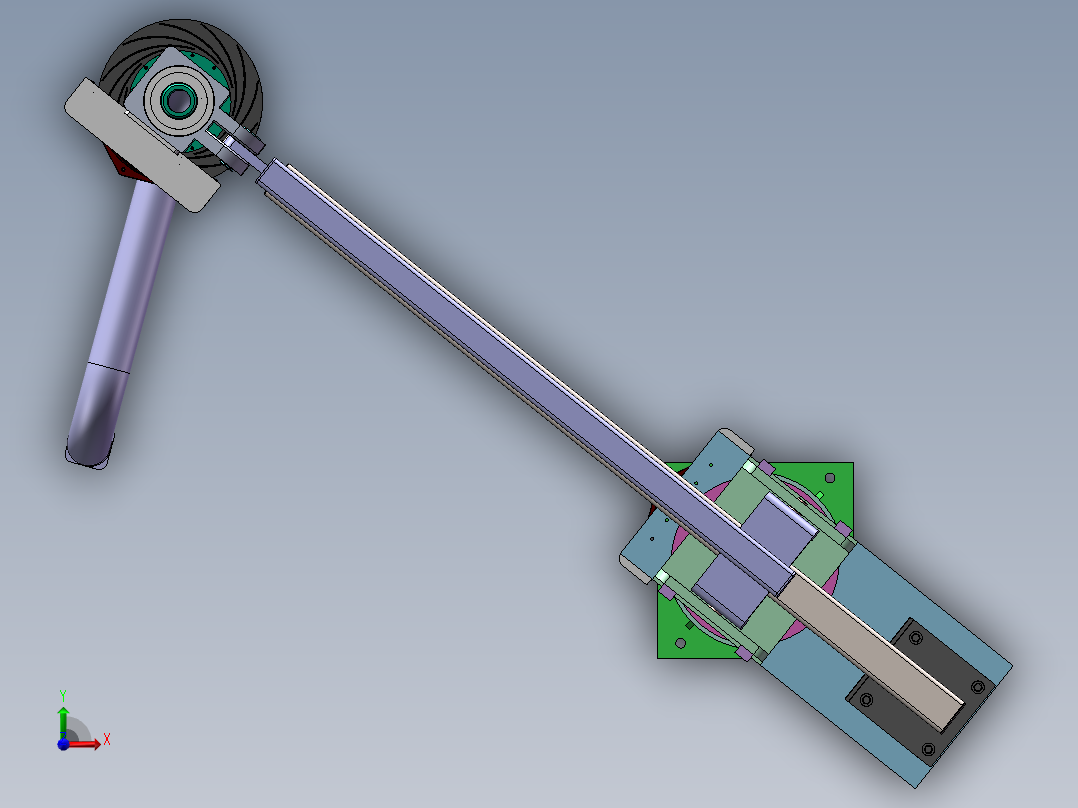 极限200KG的助力机械手前视图