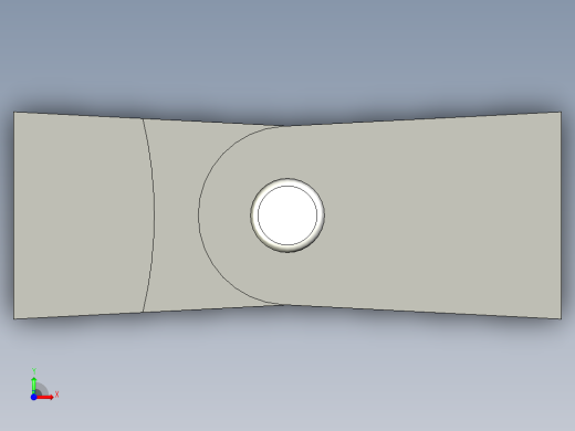 工程塑膠鉸鏈CFF-3D多系列多零件图纸模型前视缩略图