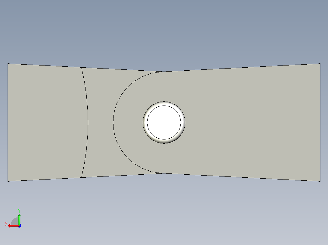 工程塑膠鉸鏈CFF-3D多系列多零件图纸模型后视图