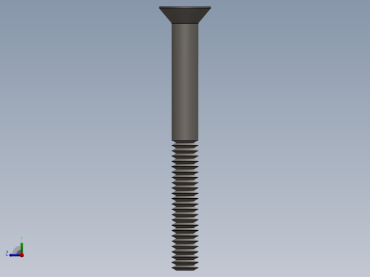 紧固件-0.2500 Allen Flathead右视缩略图
