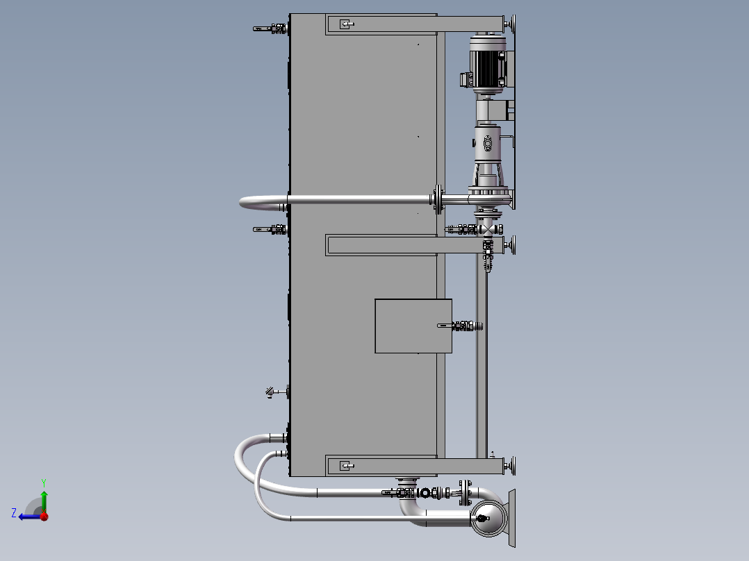 电解液净化站(STP)右视图