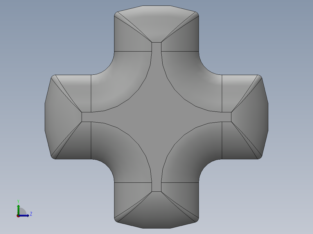 乐高机械组车桥-3708 White Technic Axle 12左视图