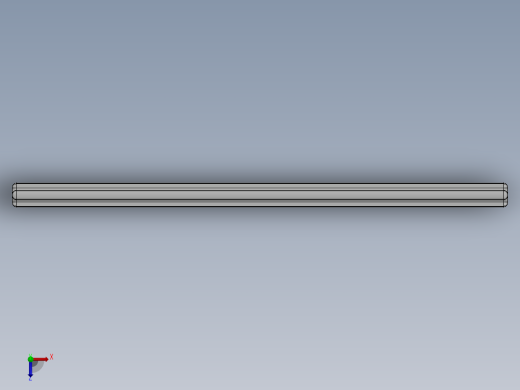 乐高机械组车桥-3708 White Technic Axle 12俯视缩略图