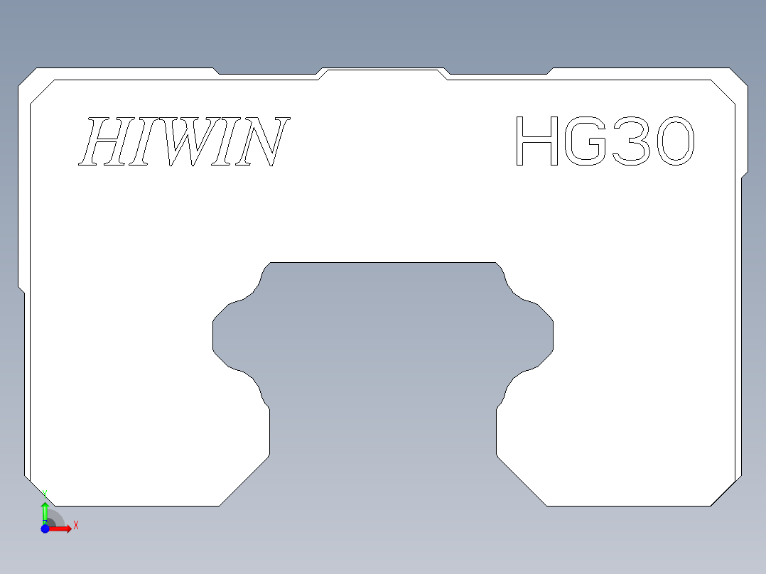 5轴数控大理石切割机前视图