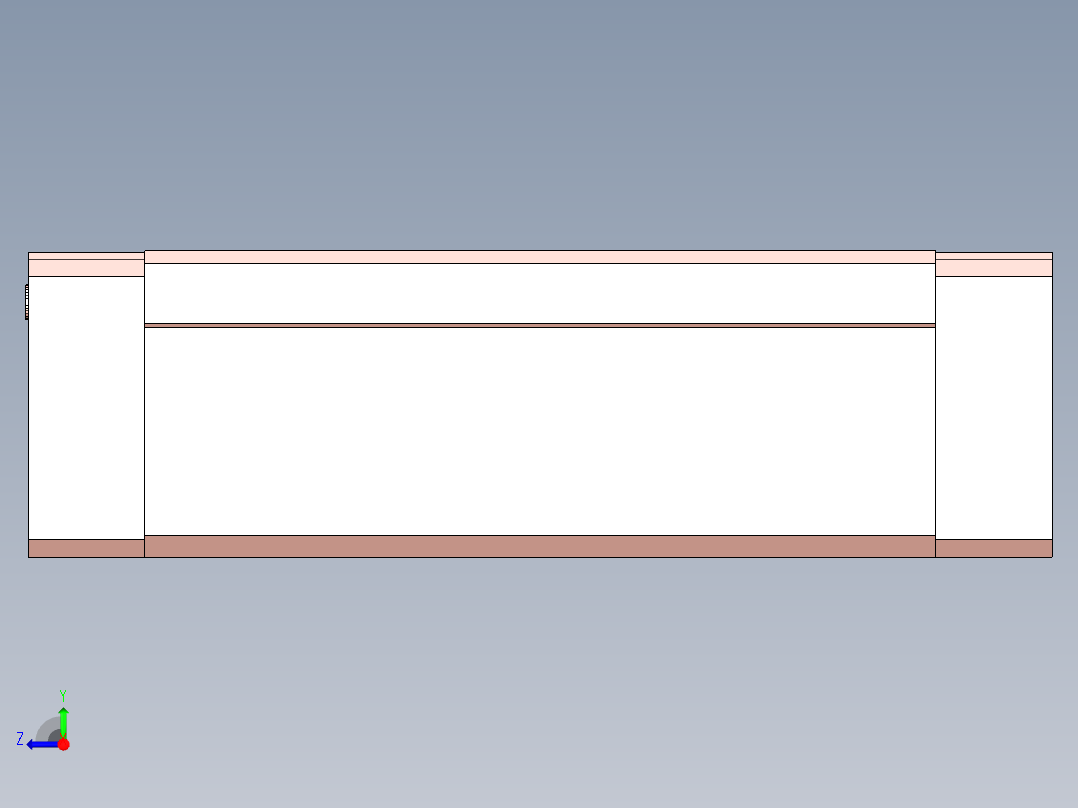 5轴数控大理石切割机右视图