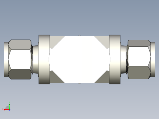 不锈钢整体阀盖针形阀，NV系列后视缩略图