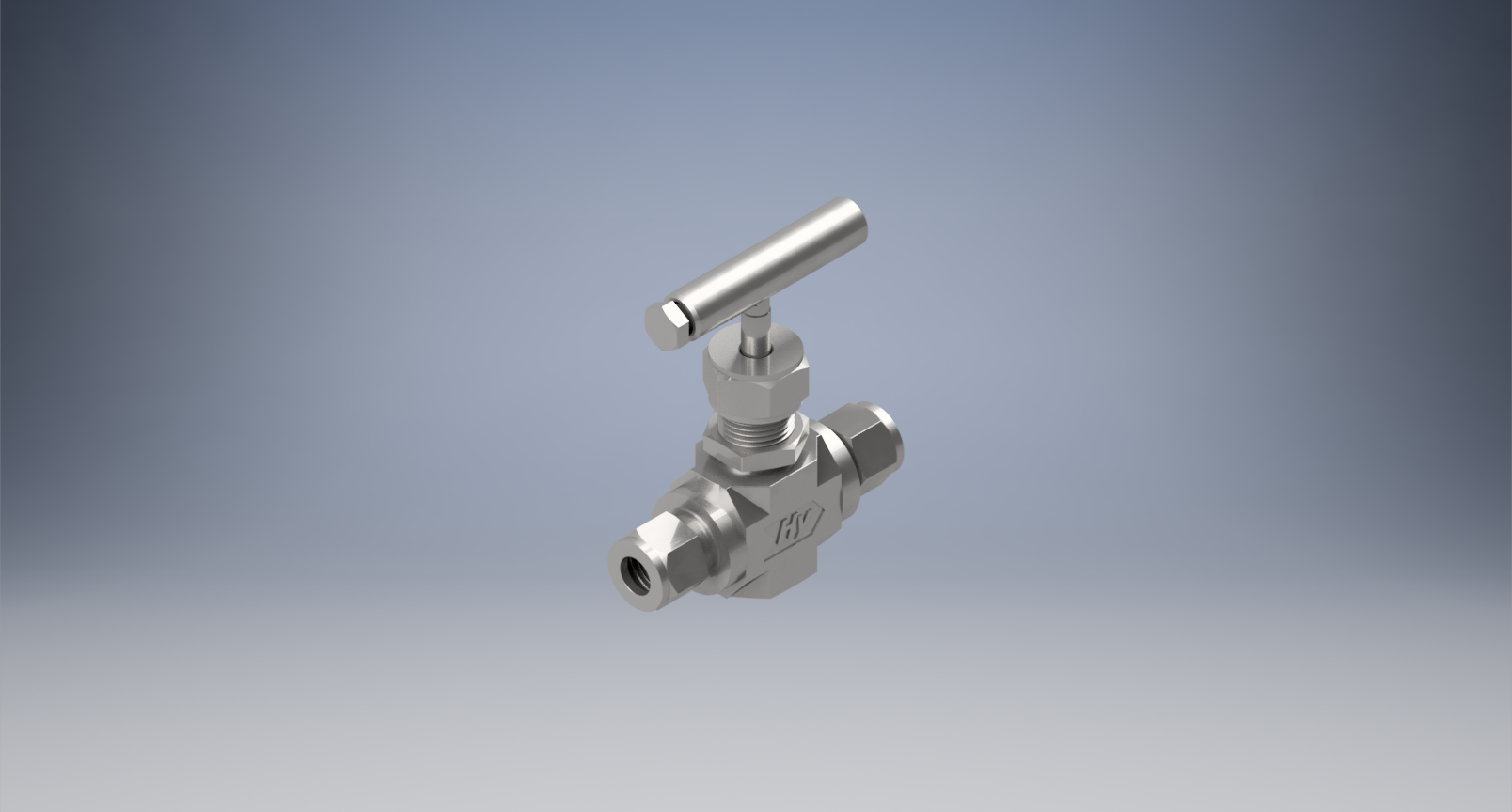 不锈钢整体阀盖针形阀，NV系列