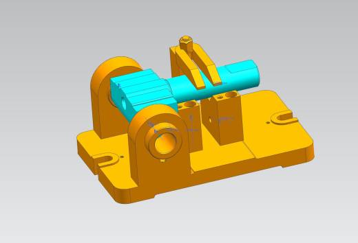 底板座架加工工艺及镗φ36孔夹具 设计【含三维UG】缩略图