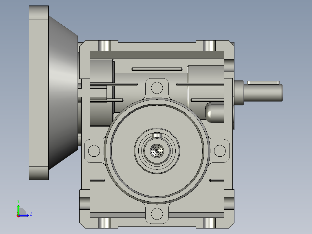 NMRV030-80-DS-ST90-12扁轴左视图