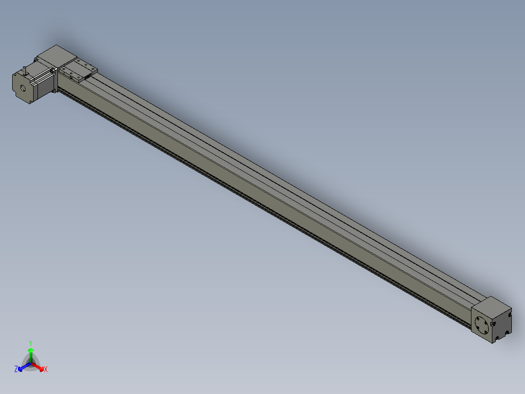 模组FBL80E1600-L正等轴测图