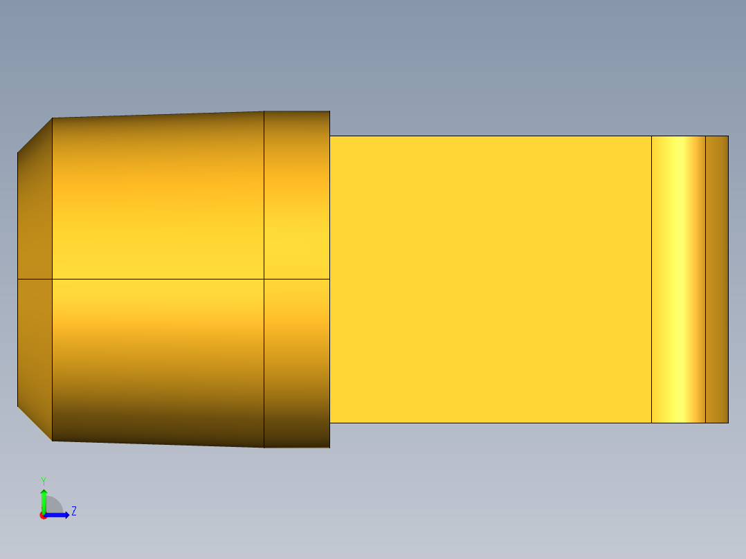 工业通用螺蚊管倒齿式工业硬管接头Male Elbow 229-6-2左视图