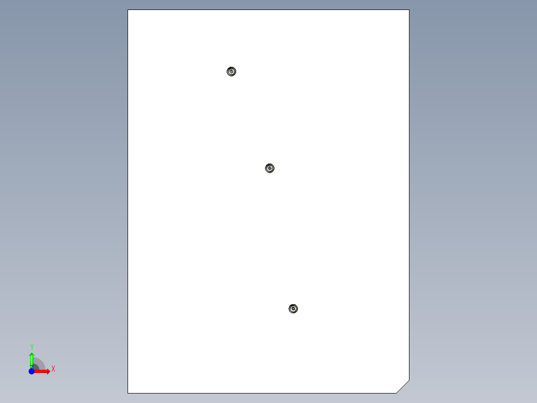 区域式固定轴轮廓铣UG程序编程刀路前视图