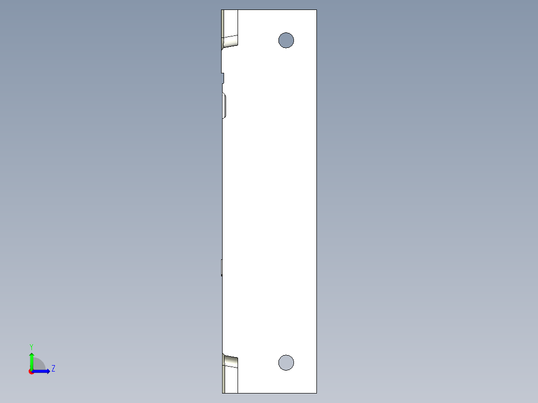 区域式固定轴轮廓铣UG程序编程刀路左视图