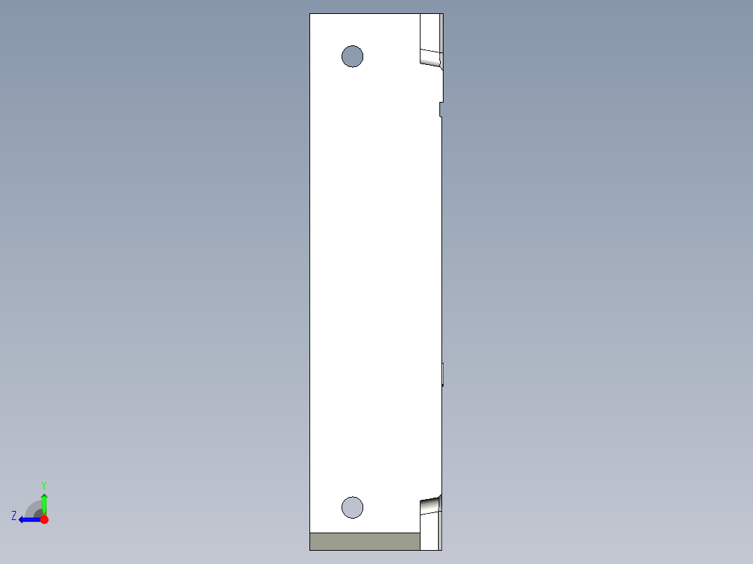 区域式固定轴轮廓铣UG程序编程刀路右视图