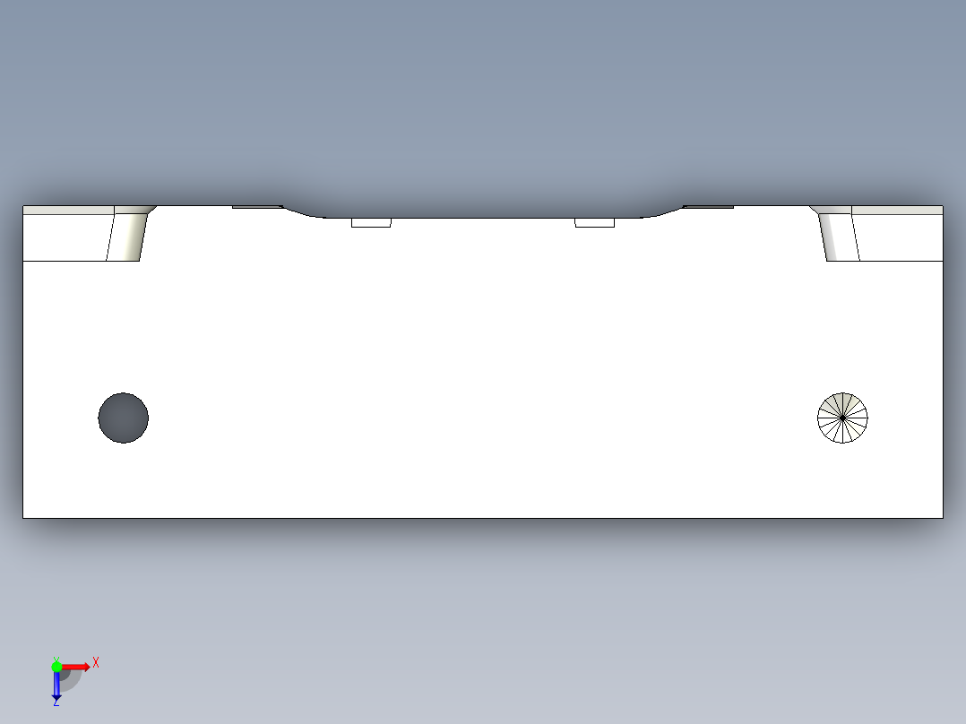 区域式固定轴轮廓铣UG程序编程刀路俯视图