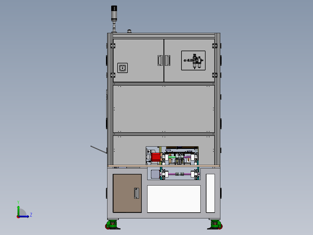 自动贴PSA设备sw20可编辑左视图