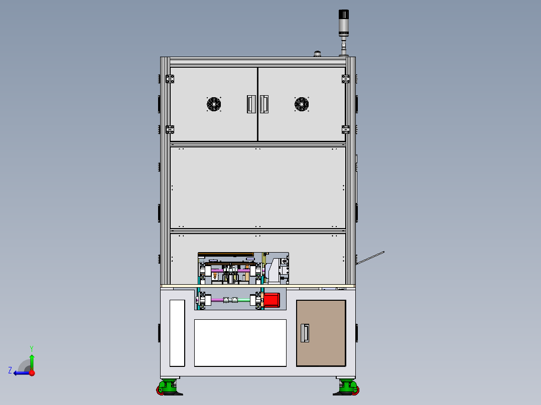自动贴PSA设备sw20可编辑右视图