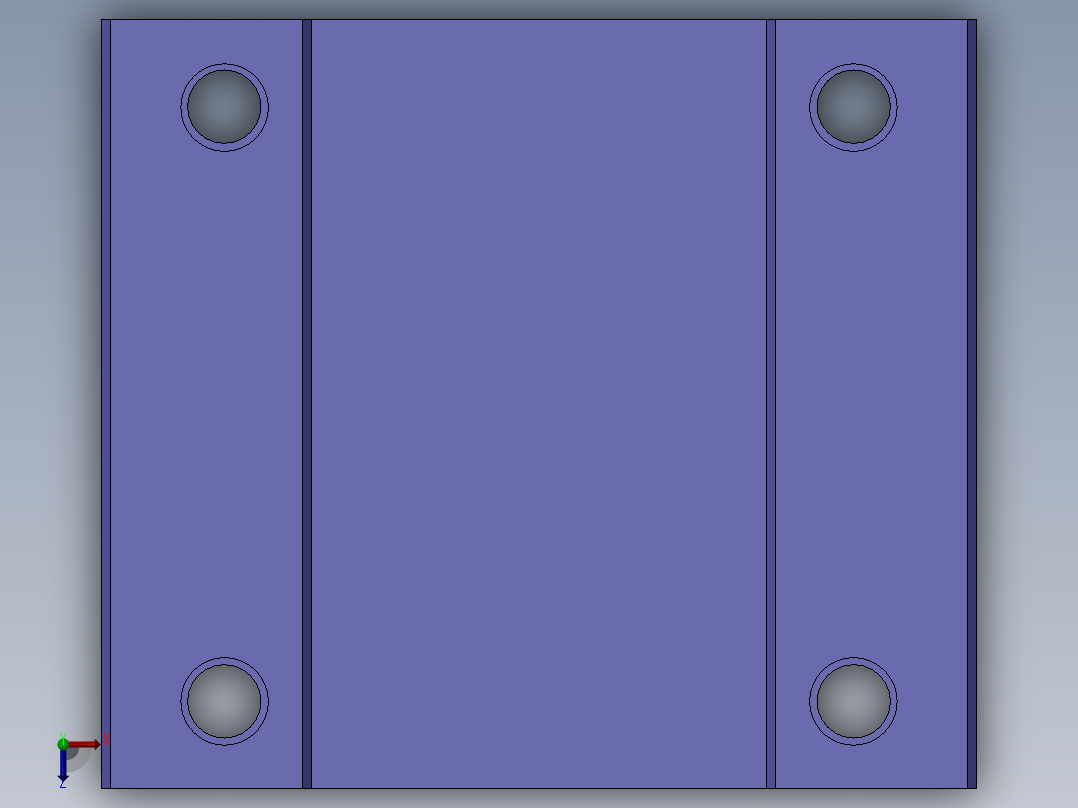 SC 20UU直線軸承俯视图